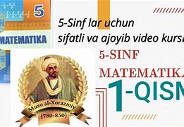 Matematika 5 Sinf 1 Qism Javoblari 2024